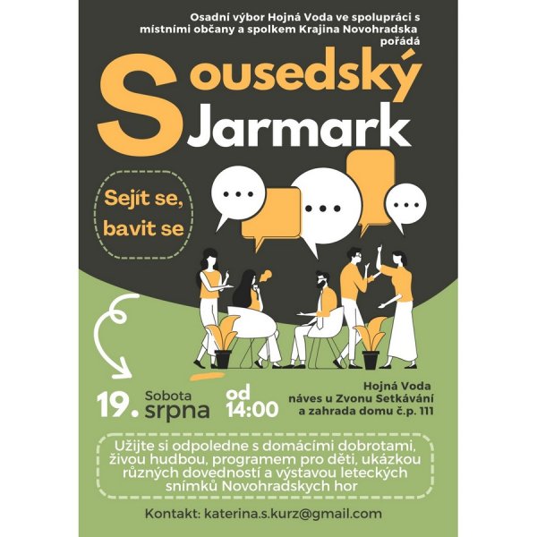 Hojnovodský jarmark + večer oldies