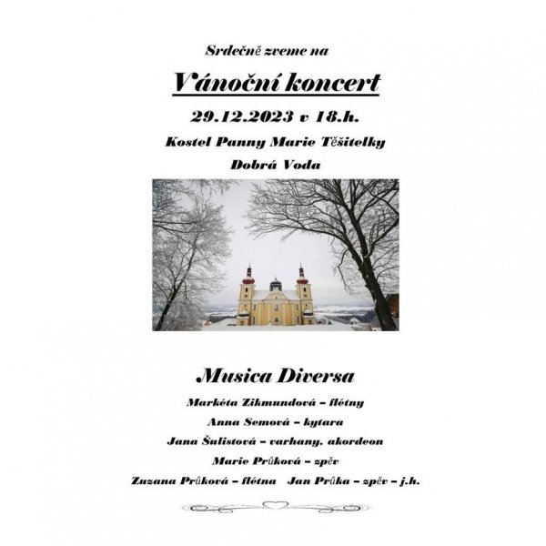 Vánoční koncert Musica Diversa
