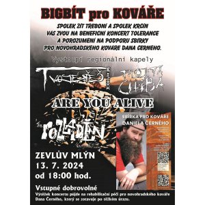 Benefiční koncert „Bigbít pro kováře“