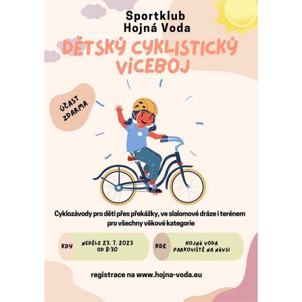 Dětský cyklistický víceboj